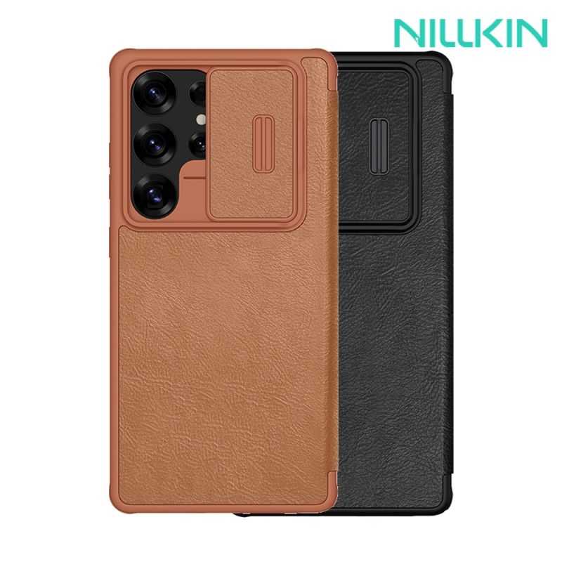 NILLKIN SAMSUNG 三星 Galaxy S25 Ultra S25U 秦系列 Pro 皮套 側翻皮套 插卡