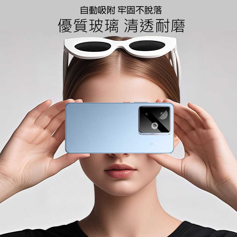 Imak 艾美克 realme GT 7T 鏡頭玻璃貼(曜黑版)(自帶定位版) 奈米吸附 鏡頭貼 鏡頭保護貼 鏡頭膜