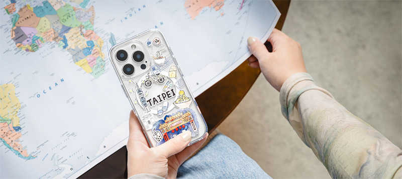 MAGEASY Apple iPhone 16 Pro / 16 Pro Max Style M 印花防摔手機殼