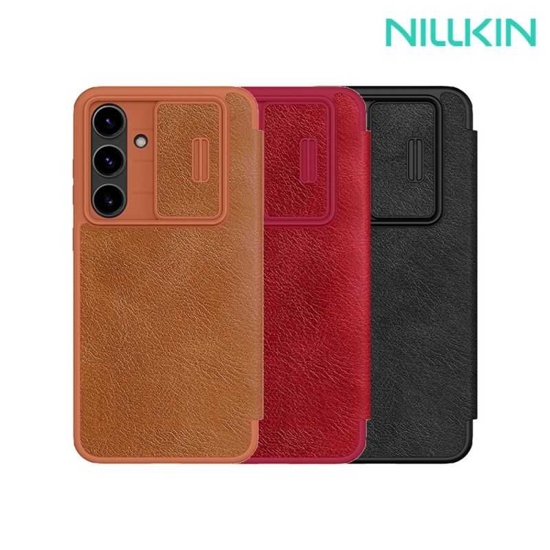 NILLKIN SAMSUNG 三星 Galaxy S24 FE 秦系列 Pro 皮套 側翻皮套 插卡 保護套 手機套