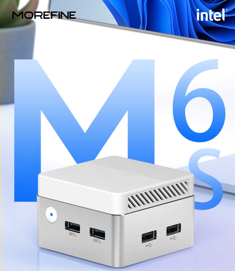 MOREFINE M6S (全功能Type-C版)迷你電腦(Intel N95 3.4GHz) - 8G 系列 小主機