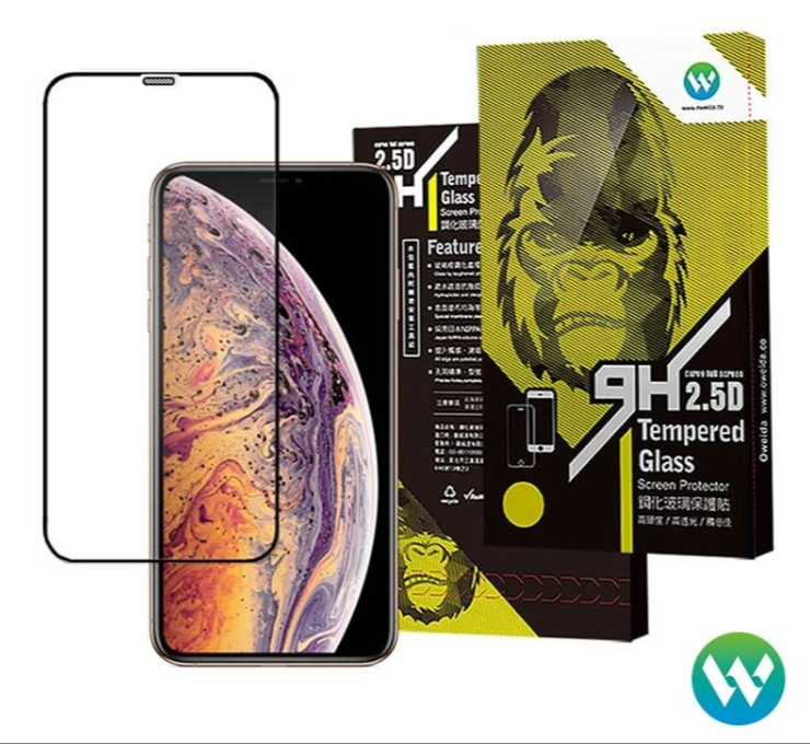 歐威達 Oweida iPhone11 ProMax (6.5吋)極致防塵版2.5D滿版鋼化玻璃貼