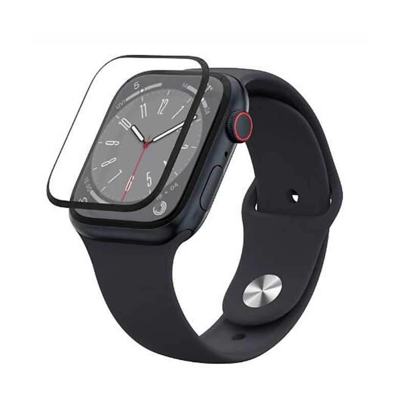 MAGEASY Apple Watch S7/S8/S9 (41mm)(45mm) VETRO 3D 滿版防撞保護膜