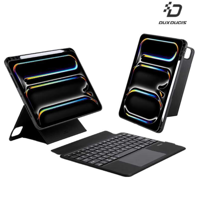 DUX DUCIS Apple 蘋果 iPad Pro 11 (2024/M4) DK 鍵盤保護套(背光版) 平板保護套