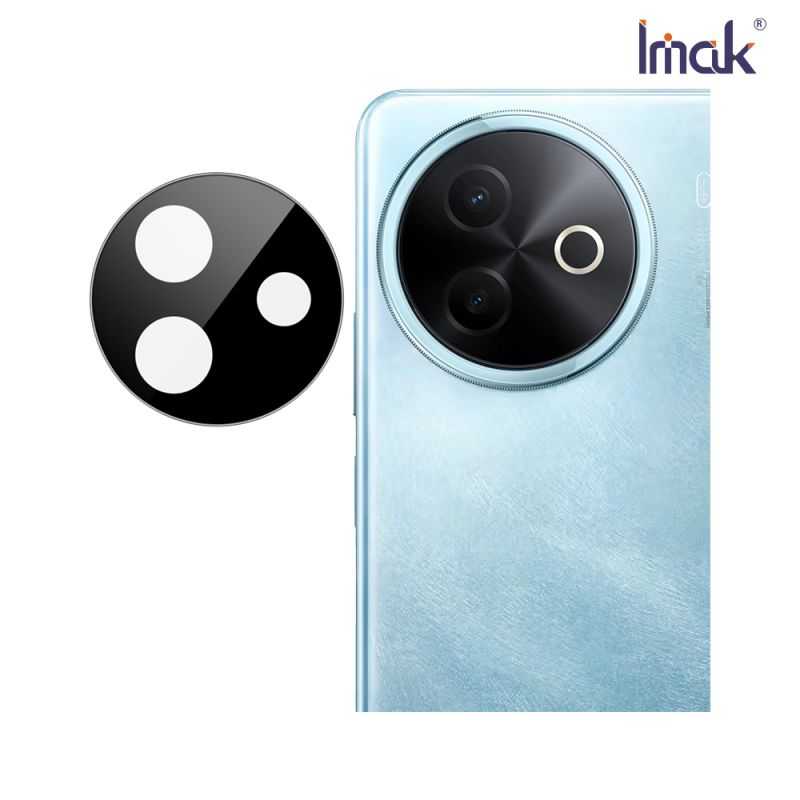 Imak 艾美克 vivo Y39 5G 鏡頭玻璃貼(一體式)(曜黑版) 奈米吸附 鏡頭貼 鏡頭保護貼 鏡頭膜