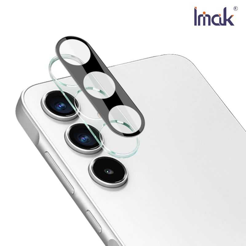 Imak 艾美克 SAMSUNG 三星 Galaxy A35 5G 鏡頭玻璃貼(一體式)(曜黑版) 奈米吸附 鏡頭貼