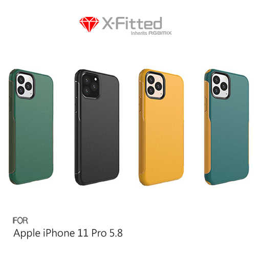 X-Fitted Apple iPhone 11 Pro 5.8 Dual 撞色保護殼