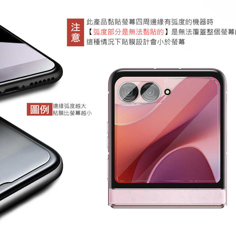 Imak 艾美克 Moto razr 60 鏡頭玻璃貼(含玻璃外螢幕貼) 奈米吸附 鏡頭貼 鏡頭保護貼 鏡頭膜