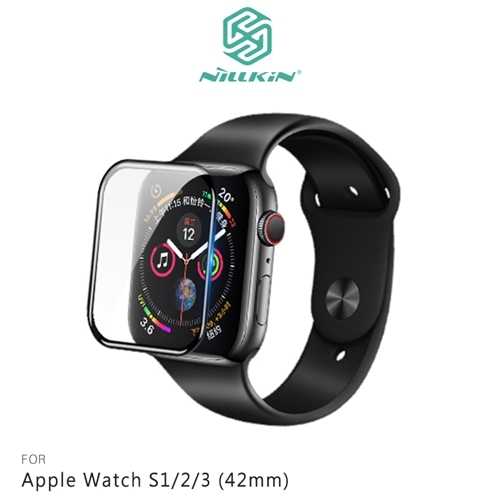 NILLKIN Apple Watch S1/2/3 (42mm) 3D AW+ 滿版玻璃貼
