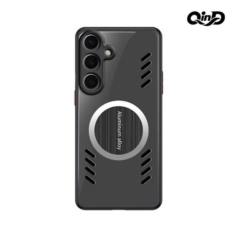 QinD SAMSUNG 三星 Galaxy S24+ / S24 Ultra 石墨烯散熱手機殼 保護殼 雙料殼 全包殼