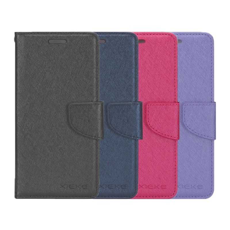 XIEKE SAMSUNG 三星 Galaxy S25 / S25+ / S25 Ultra 月詩蠶絲紋皮套 磁扣 可站