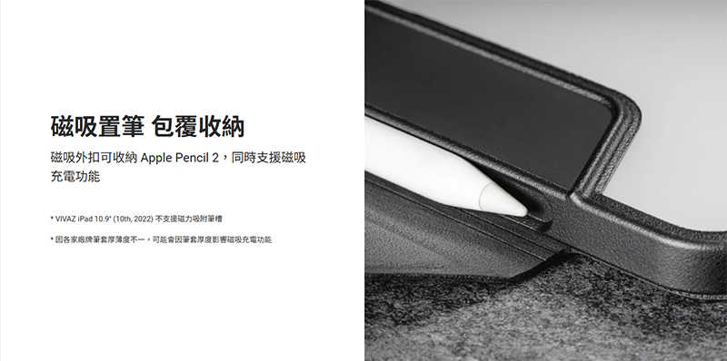 MAGEASY Apple iPad Pro 12.9 (2018~2022) Vivaz 多角度支架透明保護套 平板套