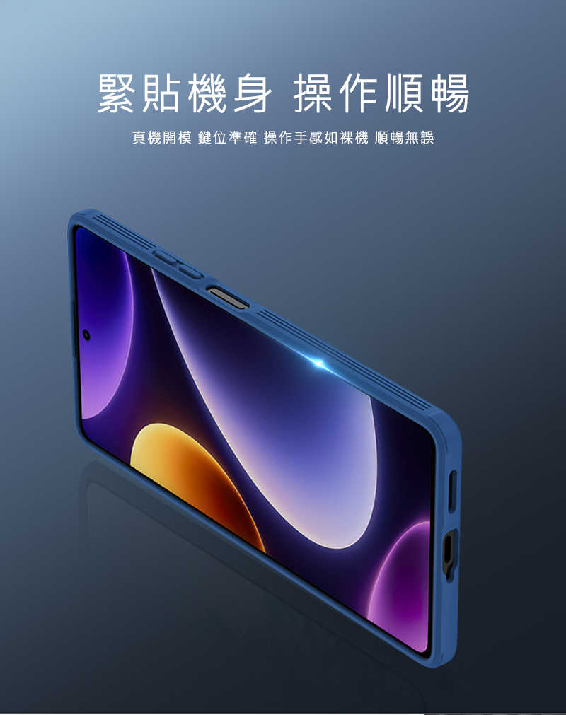 NILLKIN POCO F5 5G 黑鏡 Pro 保護殼