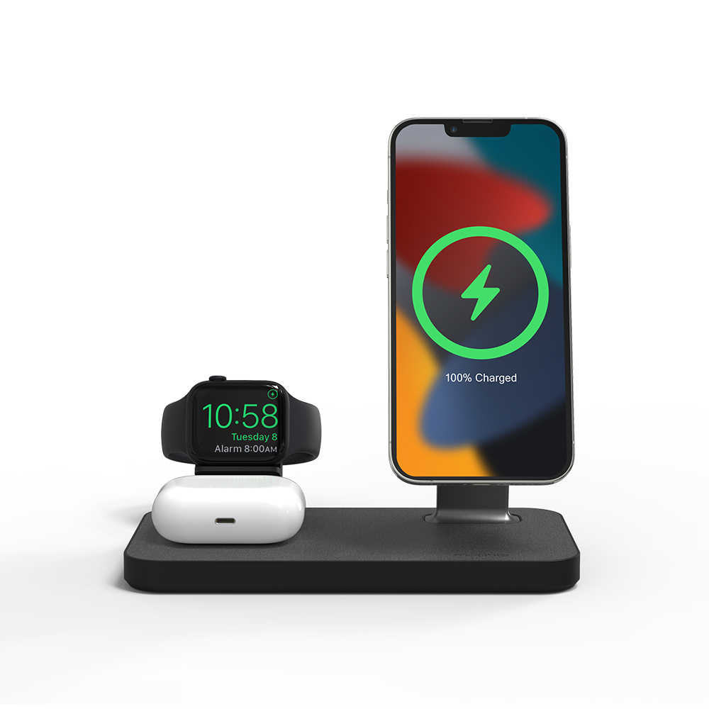 mophie Snap+ 磁吸三合一無線充電盤