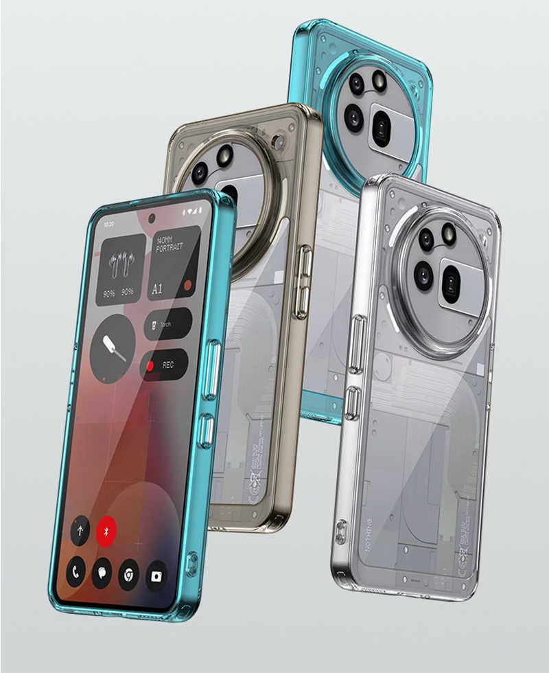 QinD Nothing Phone (3a) Pro 雙料太空殼 手機殼 保護套 雙料殼 軟邊 硬背板 不發黃