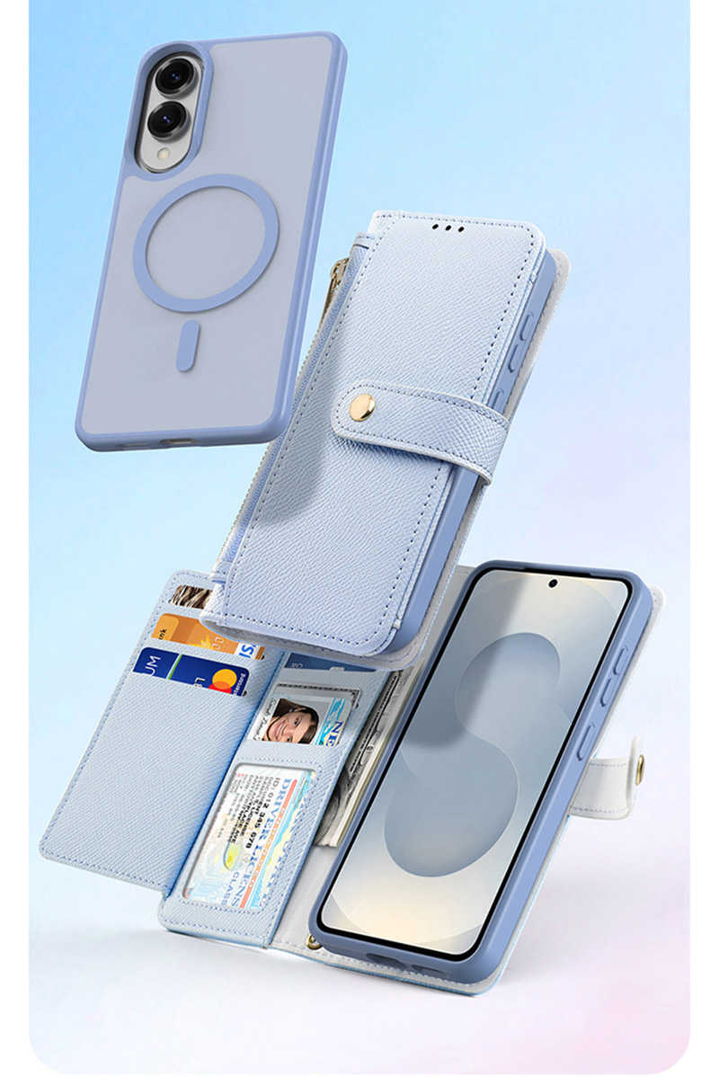 DUX DUCIS SAMSUNG 三星 Galaxy S25 Edge LAWA 二合一錢包保護套 側翻皮套 真皮皮套