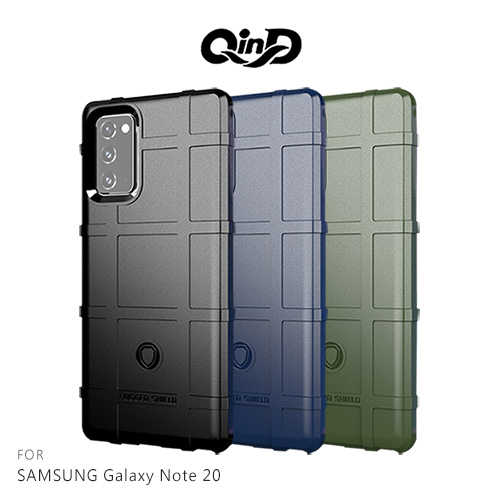 QinD SAMSUNG Galaxy Note 20 戰術護盾保護套