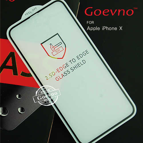 Goevno Apple iPhone Xs/X 滿版玻璃貼(霧面)