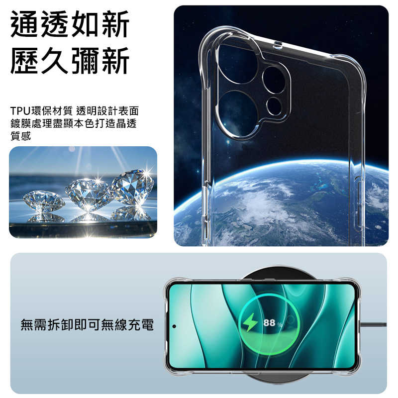Imak 艾美克 CMF Phone 2 Pro 全包防摔套(氣囊) 保護殼 防摔殼 氣囊套 透明套 TPU軟套 不易發