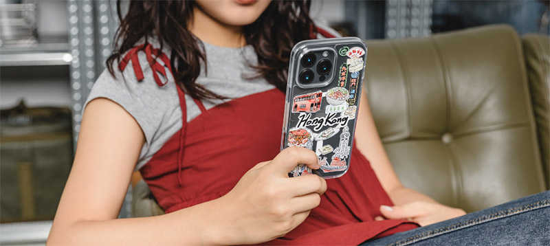 MAGEASY Apple iPhone 16 Pro / 16 Pro Max Style M 印花防摔手機殼