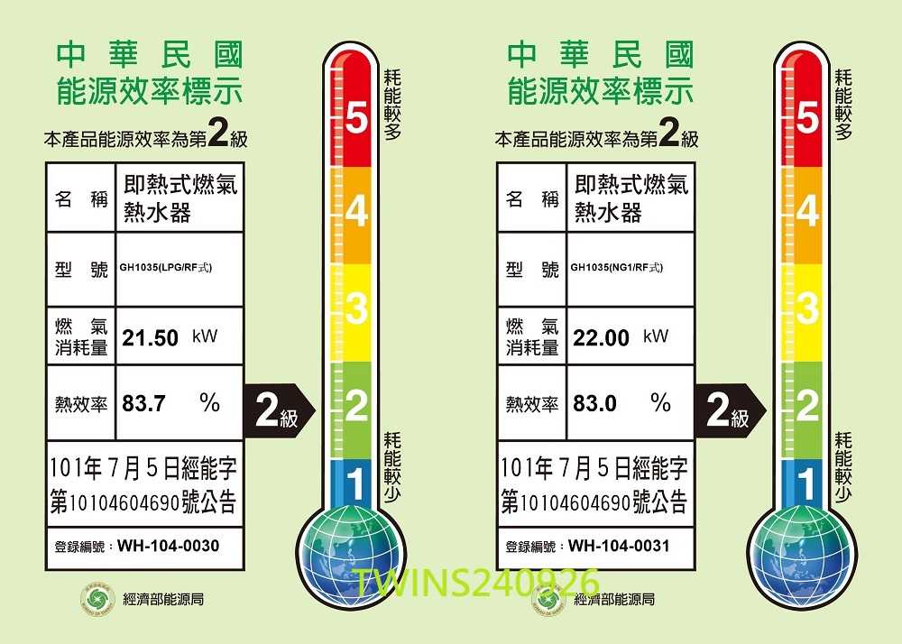 【SAKURA 櫻花】10L屋外型ABS防空燒熱水器 GH1035(原廠保固 基本安裝)