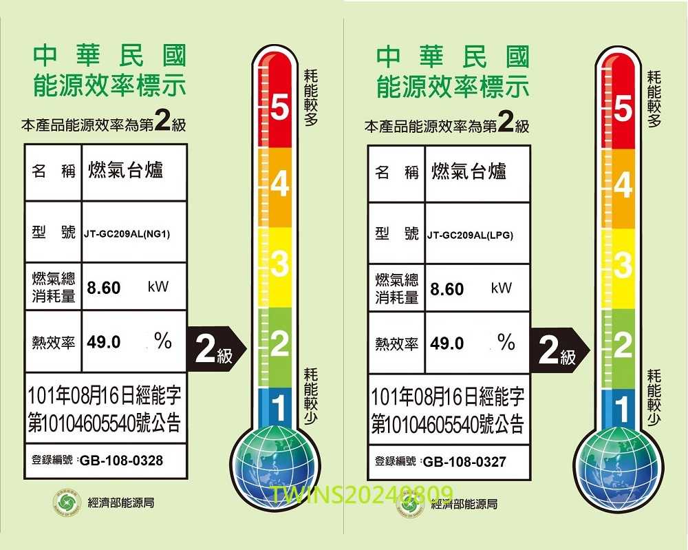 【喜特麗】雙口黑色強化玻璃易潔檯面爐  (JT-GC209AL 原廠安裝保固服務)免拆機費樓層費
