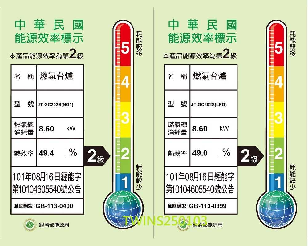 【喜特麗】雙口不鏽鋼檯面爐JT-GC202S(原廠安裝保固服務)免拆機費樓層費