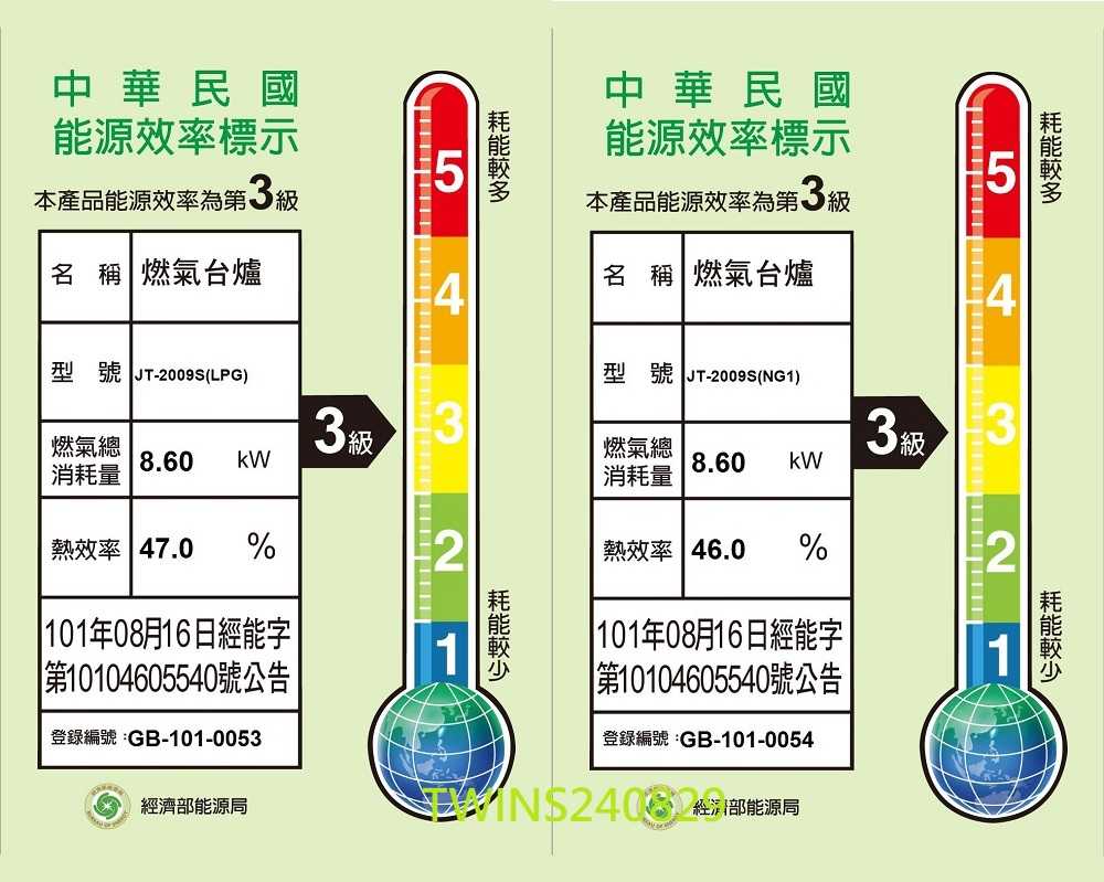 喜特麗 JT-2009S 雙口不鏽鋼檯面爐 北北基地區安裝