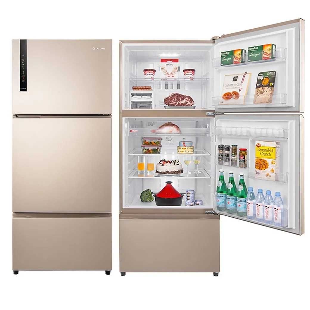 【TATUNG 大同】530L 變頻1級能效三門冰箱(TR-C1530VS)~含拆箱定位安裝+免樓層費