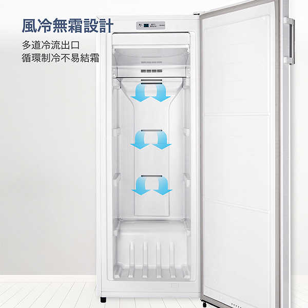 【TATUNG 大同】 154公升直立式風冷無霜冷凍櫃(白)TR-150SFH~含拆箱定位安裝+免樓層費