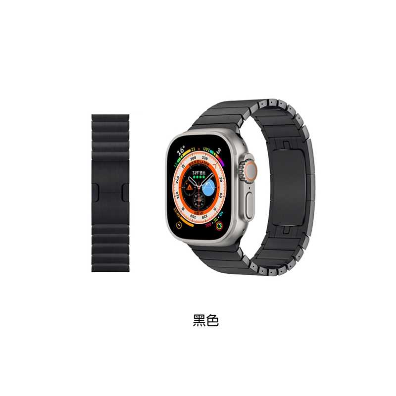 HOTGO Apple Watch 金屬鏈式錶帶