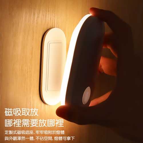 【Baseus 倍思】陽光系列磁吸式無線充電人體感應入戶燈