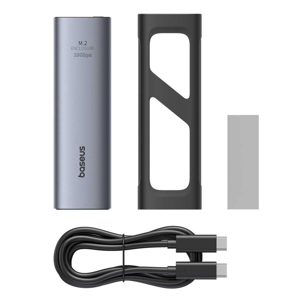 Baseus倍思 樂享系列SSD硬碟盒BSOH194 M.2單協議NVMe