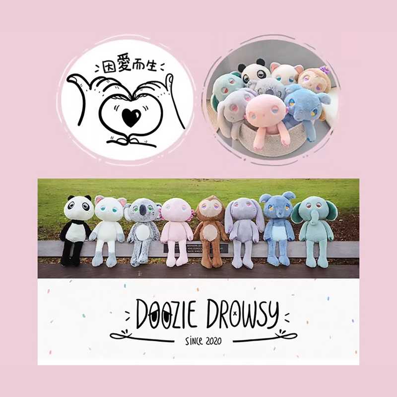 Doozie Drowsy 毛絨玩偶 兔子BONBON