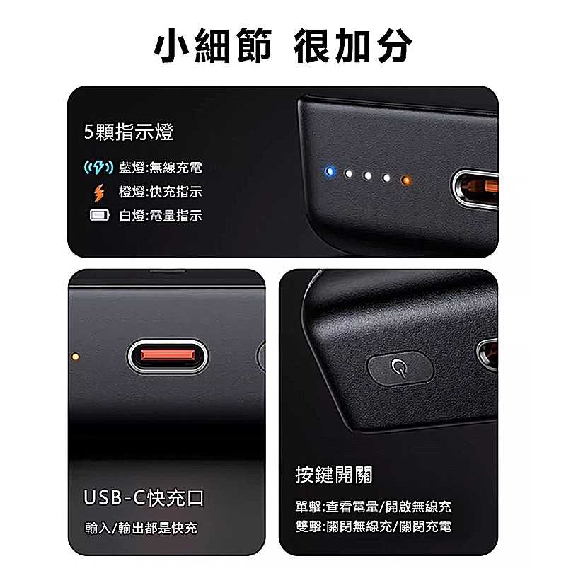 Mcdodo麥多多 流彩系列30W磁吸快充行動電源10000mAh MC593