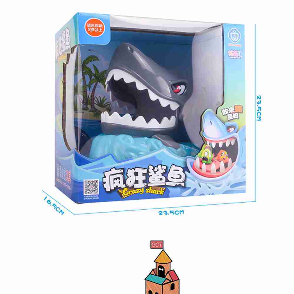 【GCT玩具嚴選】瘋狂鯊魚桌遊 桌遊 親子同樂 鯊魚 大白鯊