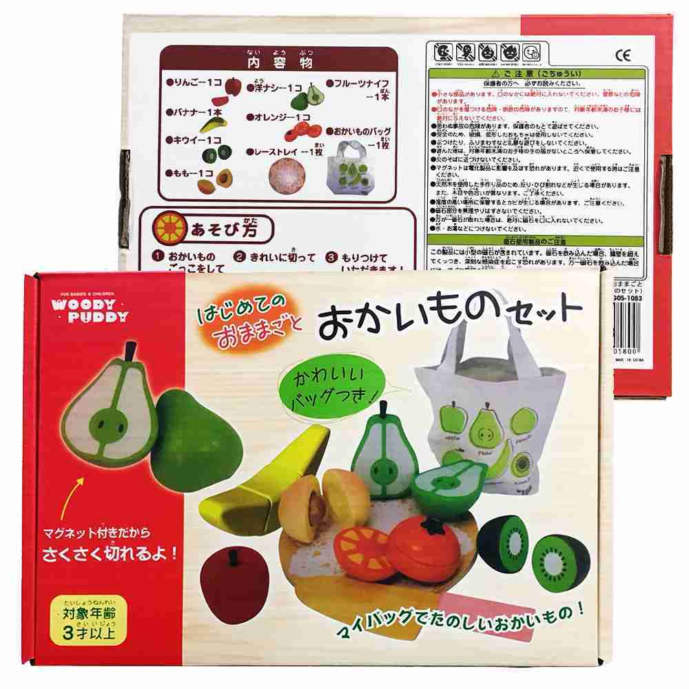 【GCT玩具嚴選】日本拼盤袋裝水果切切樂