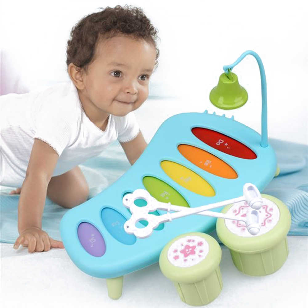 【GCT玩具嚴選】益智嬰兒敲琴 寶寶手部練習教具