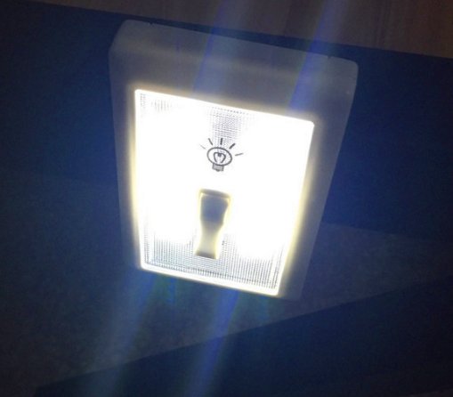 【保固一年】LED 側型 開關燈 小夜燈 工作燈 帶磁鐵 魔術貼 壁櫥燈 衣櫃燈  帳篷燈 緊急 照明燈 工作燈 LED