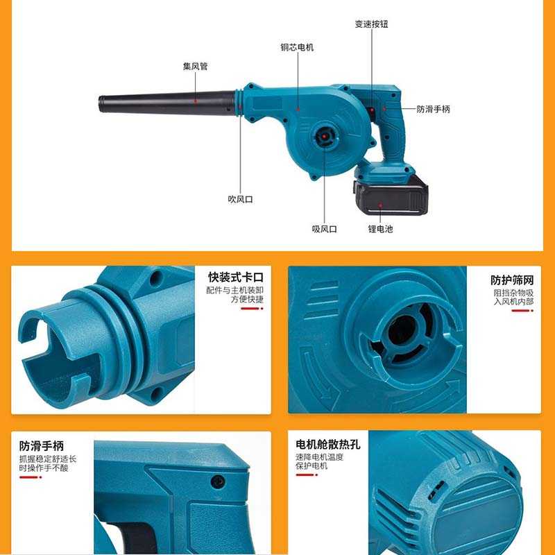 🏆火爆限十天 保固二年🏆 充電式 鼓風機 吸塵機 工業級 吹吸兩用 無線吹風機 家用 除塵 吹灰 吹風機 吸塵器