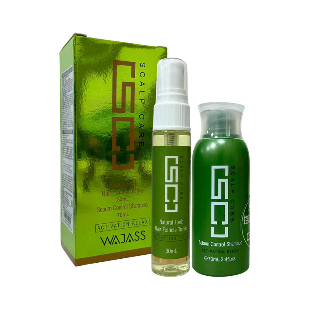 🏆頭皮調理👍WAJASS 威傑士 SC 頭皮養護旅行組 洗髮精 頭皮養護液 頭皮 控油 修護 舒緩 保濕 旅行組