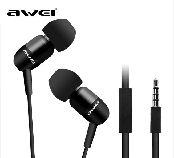 【保固一年 七天不滿意包退 】 Awei 用維 Q8i 入耳式 耳機 新品線控 耳機 金屬立體聲 耳機