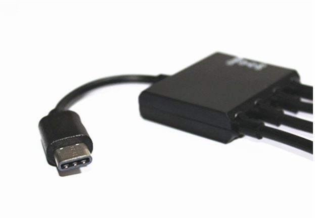 【保固一年】Type-c轉USB 讀卡器多口 OTG HUB 連接優盤、滑鼠、鍵盤、移動硬盤，遊戲手