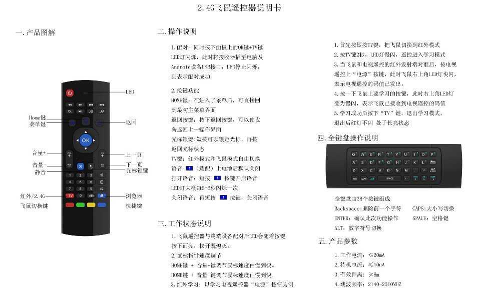 【保固一年 高階網路版】MX3 飛鼠 空中飛鼠 無線遙控器 安卓遙控器 飛鼠 紅外飛鼠  2.4G  無線鍵盤 安博盒子