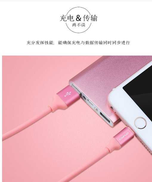 【保固一年 】 AWEI 用維 CL-80 IPHONE 充電線 傳輸線 抗咬 水管線 PVC 圓線 2A 快充 數據線