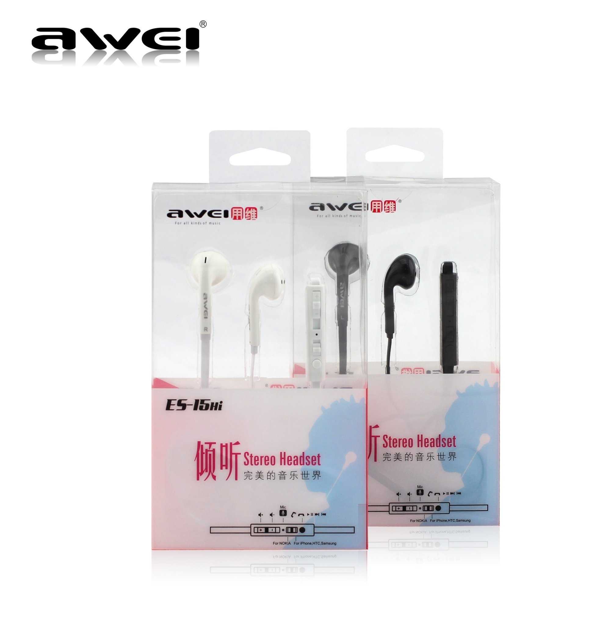 【保固一年 】 AWEI/用維 ES15HI 新款 頭戴式 運動耳機 音樂 健身 通話耳機 蘋果 安卓 智慧耳機