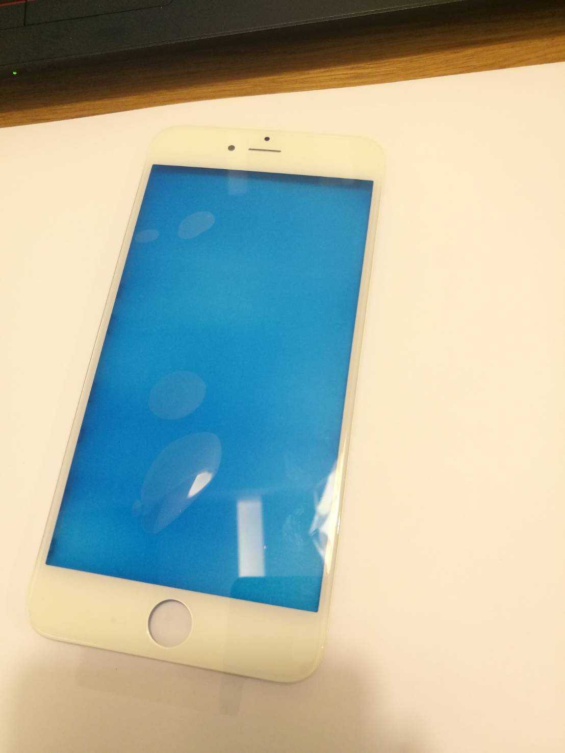 【保固半年】Apple iphone 6S plus 螢幕 面板玻璃 純面板 玻璃 贈手工具 - 白色