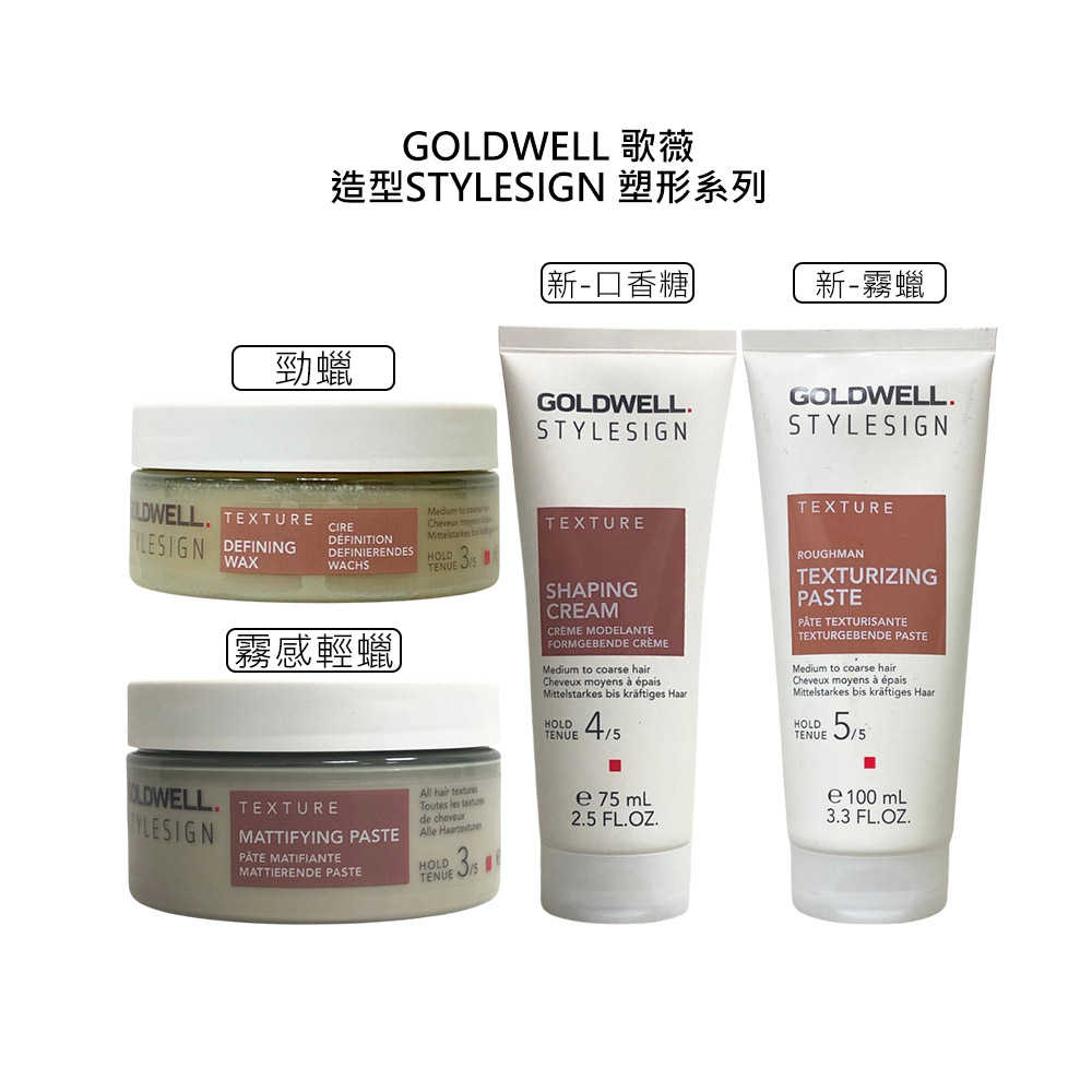 💫德國聖品💫歌薇 GOLDWELL 造型 塑形系列 霧腊 鋼鐵人 輕炫風 霧感層次噴霧 魔塑腊 石頭人 口香糖 公司