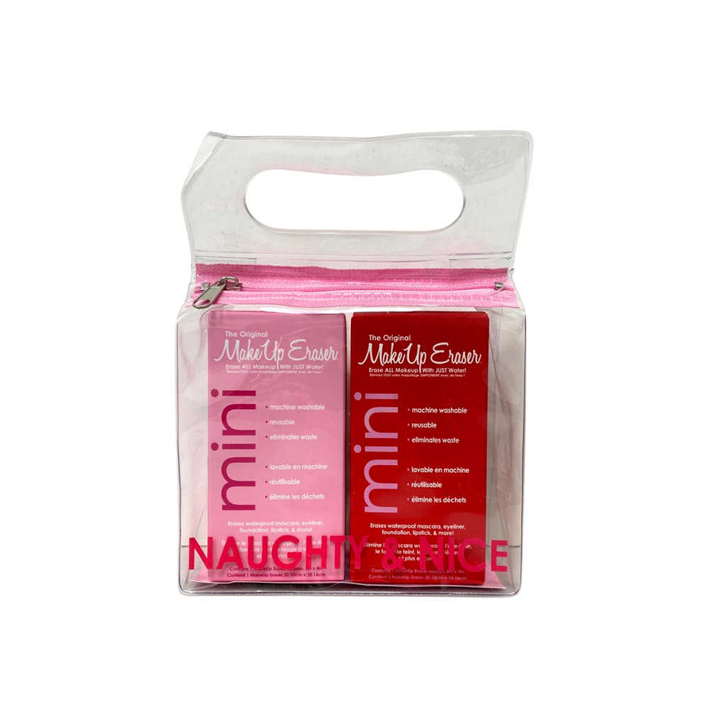 🎀美妝🎀Makeup Eraser 原創魔法卸妝巾 隨行雙件款 愛戀紅 香檳粉 淘氣小姐 卸妝巾 卸妝 清潔 去角質