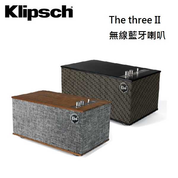 《限時下殺》Klipsch 古力奇 無線藍芽喇叭 THE THREE II 第二代 公司貨